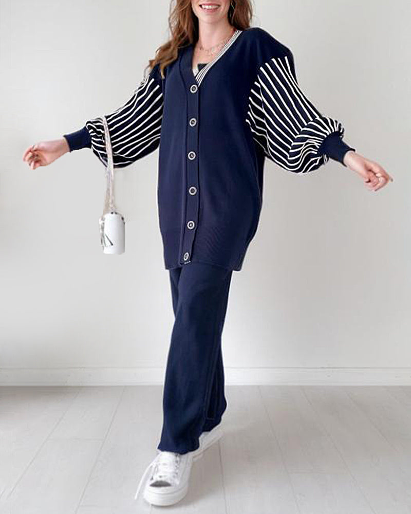 Virginia | Conjunto de cárdigan y pantalón