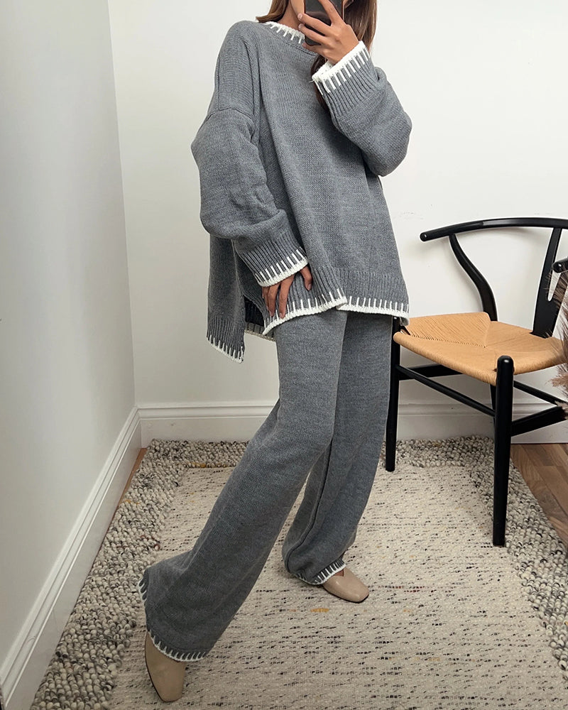 Rocy | Conjunto de suéter y pantalón