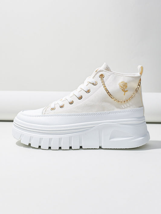 Jackie | Tenis de Lona con Cadena