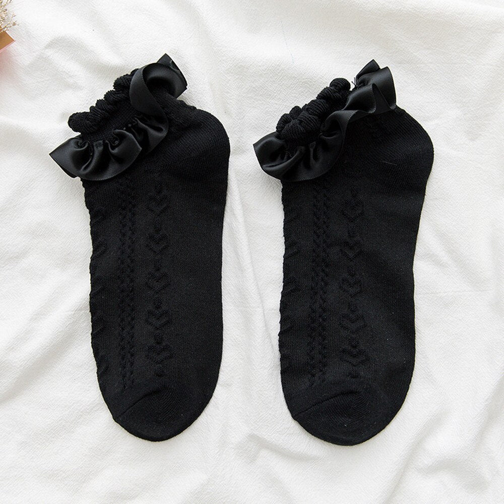 Lolita | Calcetines con volantes a la moda