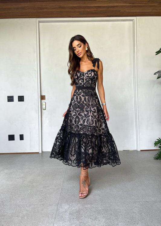 Florence | Vestido Elegante Escote Corazón